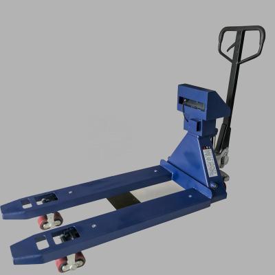 China High Precision and Stable Performance Pallet Truck Electric Forklift Industrial Quality Safe-Weigh Weighing Scale Pallet Scale for sale