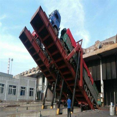 China Heat Resistant Electronic Hydraulic truck loading scale special design belt conveyor with lifting system for sale