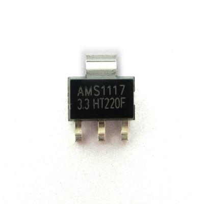 China / 1117-3.3V AMS1117-3.3 SOT-223 IC AMS1117-3.3V Voltage Regulator for sale