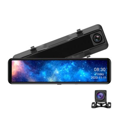 China NIGHT VISION 10.88 Inch 1080P Car DVR Mirror Video Recorder Touch Screen Dashcam Lens Dual Streaming Driving Recorder Dash Camera for sale