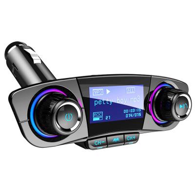 China CAR CHARGER Car Kit Wireless Transmitter Handsfree Audio Receive MP3 Player With Power ON Dual USB FM Modulator BT06 for sale