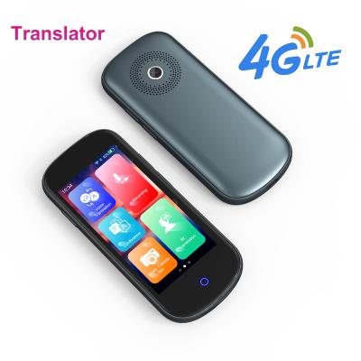 China Best Quality 4g Wifi Offline Automatic Speech Language Translation 109 Voice Translator Portable Two Way Flash Translator Device for sale