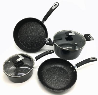 China TABLEWARE FORGED ALUMINUM COOKWARE SET viable for sale