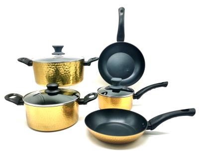 China NEW STYLE COOKWARE ALUMINUM COOKWARE SET viable for sale