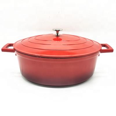 China Viable Aluminum Oval Roaster, Dutch Oven, Casserole for sale