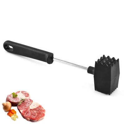 China Durable Double Sided Stainless Steel Meat Tenderizer With Comfort Grip PP Handle / Dishwasher Safe for sale