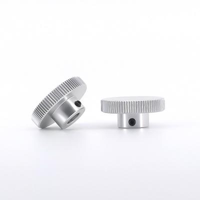 China Aluminum alloy parts aluminum alloy hydraulic knob for cartridge needle valves and hydraulic safety valves for sale