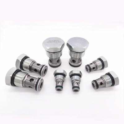 China CV08-P0N Hydraforce type threaded hydraulic cartridge check valve with high perforamanc and good price CV08 for sale