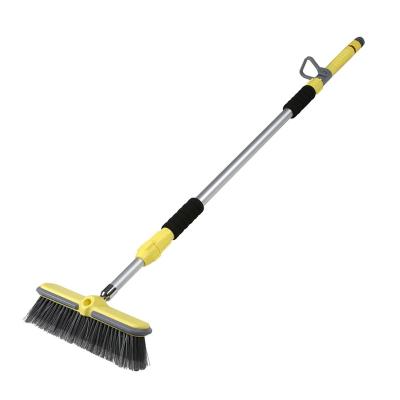 China ABS 79 Inches Upgradable With Double Brush Head Traverse Car Wash Brush for sale