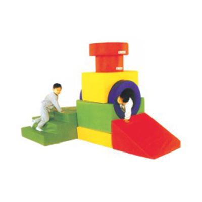 China Soft Sponge Climbing Toy Gym Equipment Child Indoor Soft Slide Game for sale