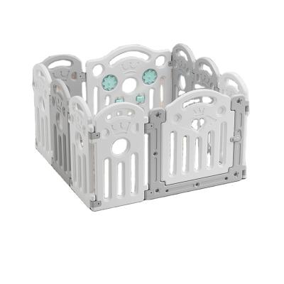 China Baby Safety Fence Indoor Kids Barrier Modern Toddler Playpen Mat Toys Plastic Children Game Crawling Barrier for sale