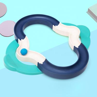 China DIY Toy Set Educational Sensory Integration Balance Training Children Play Toys Loop Rolling Trackball 88 for sale