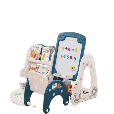 China For Baby Play Design 2 New In 1 White Board Painting Study Drawing Plastic Board For Kids Toddler Drawing Board With Chair for sale