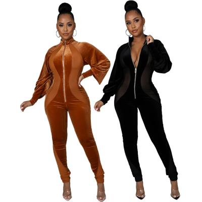 China 2021 Women's Fashion Clothing New Solid Color High Quality Breathable Pit Strip Thread Casual Long Sleeve Two-Piece Suit for sale