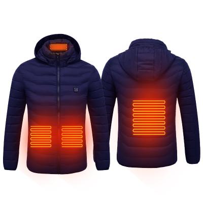 China Wholesale Anti-Wrinkle Jackets Winter Coat USB Heated Jacket For Men Women Heated Coat Outdoor Wear Coat for sale