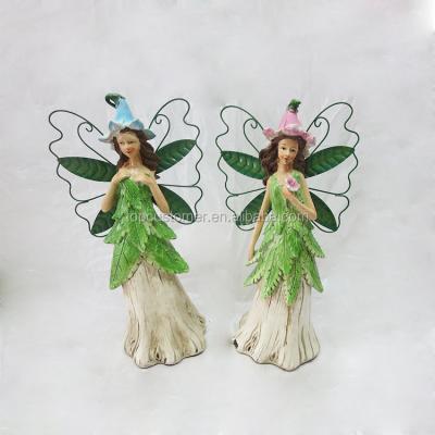 China Europe small decorative polyresin fairy figurines wholesale for sale