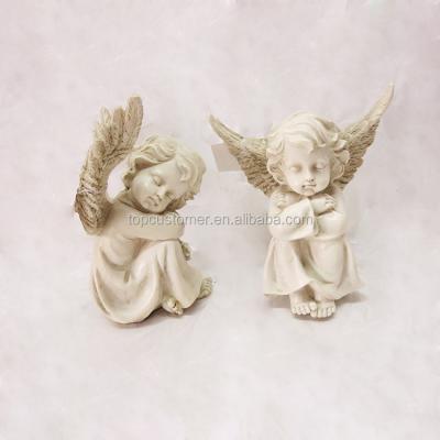 China Europe Home Decorative Polyresin Angel Model Figurines for sale