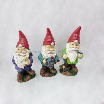 China Europe Spring Garden Statue Polyresin Garden Gnome for sale