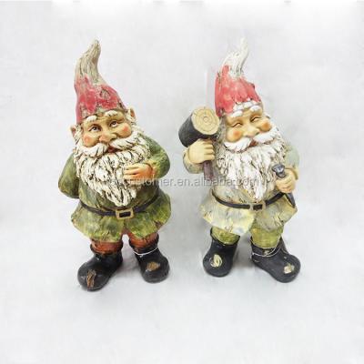 China Custom Wholesale Europe Polyresin Garden Gnome Garden Dwarfs for sale