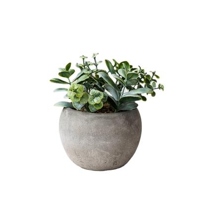 China Wholesale Ceramic Modern Minimalist Home Decoration Eco-friendly Mini Ceramic Flower Pots Flower Pot Table Pots for sale