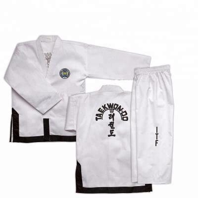 China Durable ITF Taekwondo Martial Arts Main Uniform for sale