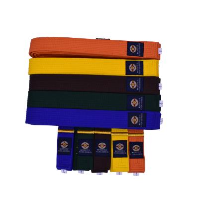 China Kyokushin Karate Belts Karate Equipment Kyokushin Karate Belts With Embroidery for sale