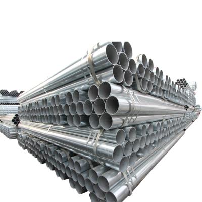 China Liquid pipe galvanized steel round pipe gi structural scaffolding steel pipe for construction for sale