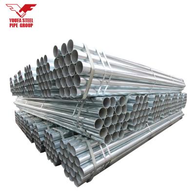 China Liquid Pipe Galvanized Steel Pipe Price Per Kg Diameter 1 1/2 Inch Threaded Iron Pipe For Water for sale