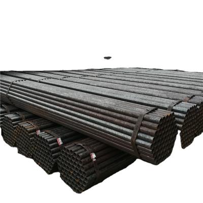 China Structure Pipe ERW Welded Steel Pipe Iron Black Tube Gi Galvanized Steel Pipe For Construction for sale