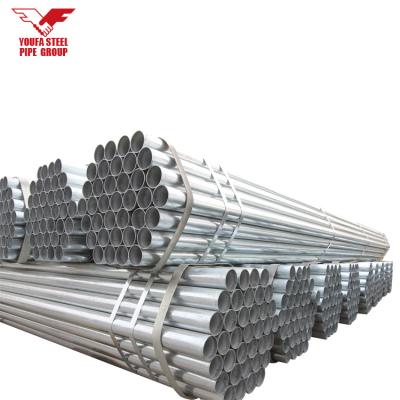 China Hot Dipped Liquid Pipe Diameter 2inch Galvanized Steel Culvert Pipe Price List for sale