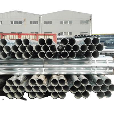 China Liquid Hot Dipped Galvanized Pipe 48.3mm Scaffolding En39 Carbon Steel Pipe for sale