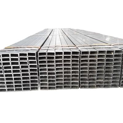 China Steel Structure Pipe Q235 Tubing Galvanized Square Hollow Section Steel Pipe for sale