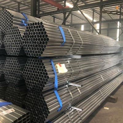 China Liquid pipe Q195 galvanized round fence steel pipe galvanized steel scaffolding tube gi pipe for sale