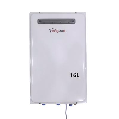 China Instant Tankless Solar Car Lpg Boost Wired Remote Control Outdoor Gas Water Heater for sale