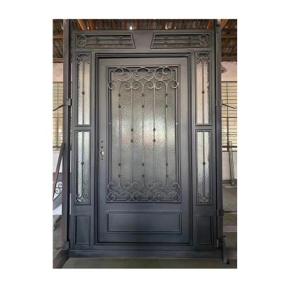 China Modern HY iron gates wrought iron gate for sale