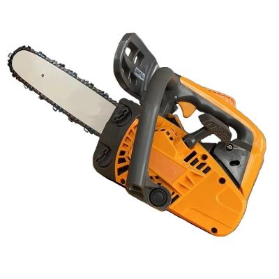 China 2-Stroke 25.4cc 12 in Gasoline Handheld Lightweight Cut Tree Machine Price Cortar Pelo Motosega Motosierra Bamboo Chainsaw Wood Chainsaw for sale