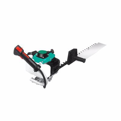 China 2-stroke single edge / air cooling saw 26.3 cc 550 mm 2 stroke gasoline professional hedge trimmer Desbrozadora Hedge Trimmer Podadora Brush Cutter for sale