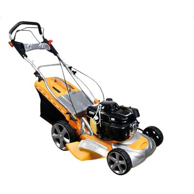 China 4-Stroke 196cc Hand Push Weed Wacker Reel Power String Grass Trimmer Gasoline Self Propelled Lawn Mower Desbrozadora Tondeuse un Gazon for sale