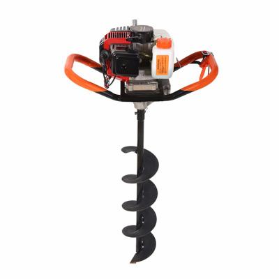 China Mini 2 Stroke 49.5cc Gasoline Earth Auger/Hole Digger Drillers Earth Auger Drill/Handheld Portable Power Earth Augers for sale