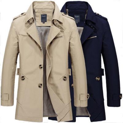 China Trench Coat Windproof Waterproof Jackets for sale