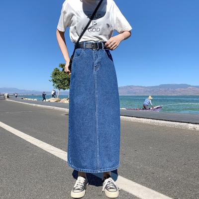 China Women MIDI Jean Skirt for sale