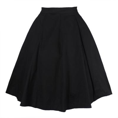 China Printed Chiffon Skirt Pleated Skirt for sale