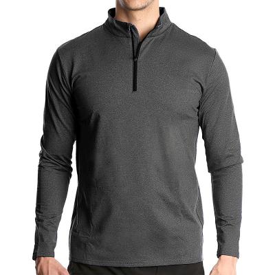 China Quick Dry Long Sleeve Sport Pullover Casual Men T-Shirts for sale