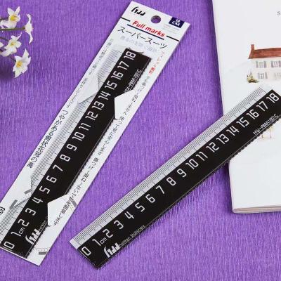 China Hot Sale PG33 Free Sample Good Quality Plastic Color Printing Perfect Ruler New To School Student Scale for sale