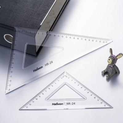 China School and office geometry set squares protractor for students and architects triangle ruler for sale