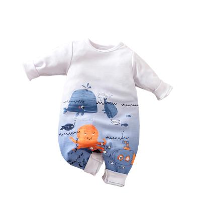 China 100%cotton Cute Fashion Cute Cartoon Clothes Long Sleeve Newborn Baby Clothes Baby Rompers Baby Onesie zu verkaufen