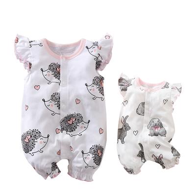 Cina Wholesale Cute Summer Overalls Baby Newborn Sleeveless Clothes in vendita