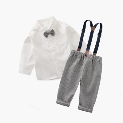 China Breathable Baby Boy Full Well Formal 100% Cotton Baby Clothing Sets for sale