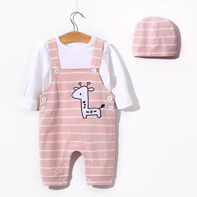 China Casual Infant Bib Two Piece Pants And Long Sleeve Costume Wholesale for sale