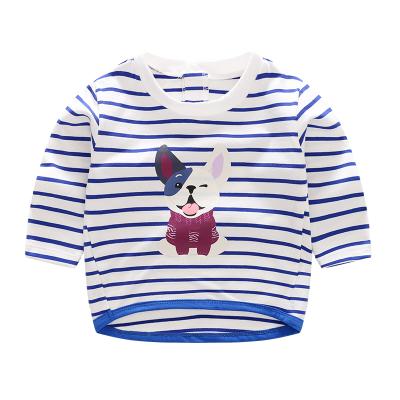 China 2018 Spring Dress Pullover Smart Casual Baby School Baby T-shirt Outwear Cartoon Jacket for sale